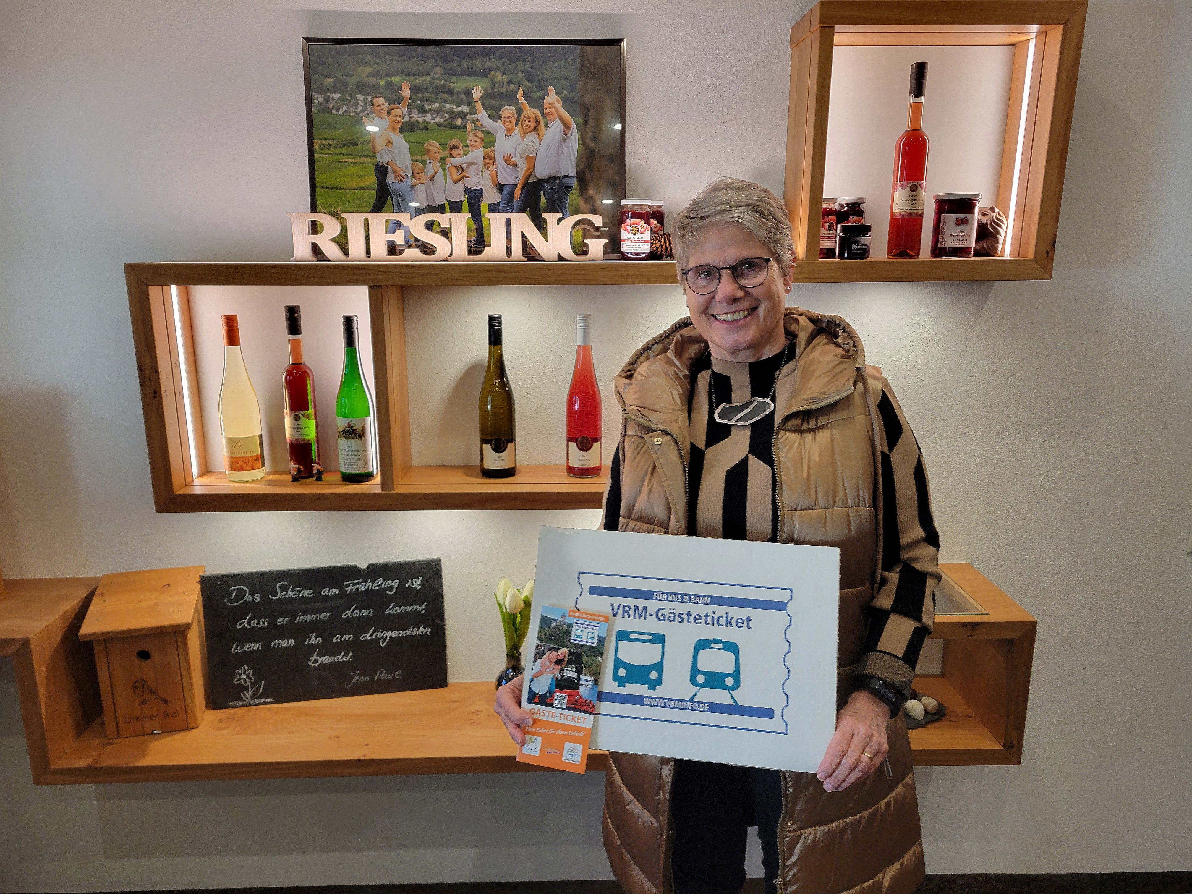 Elke Liebfrie empfiehlt Gäste-Ticket