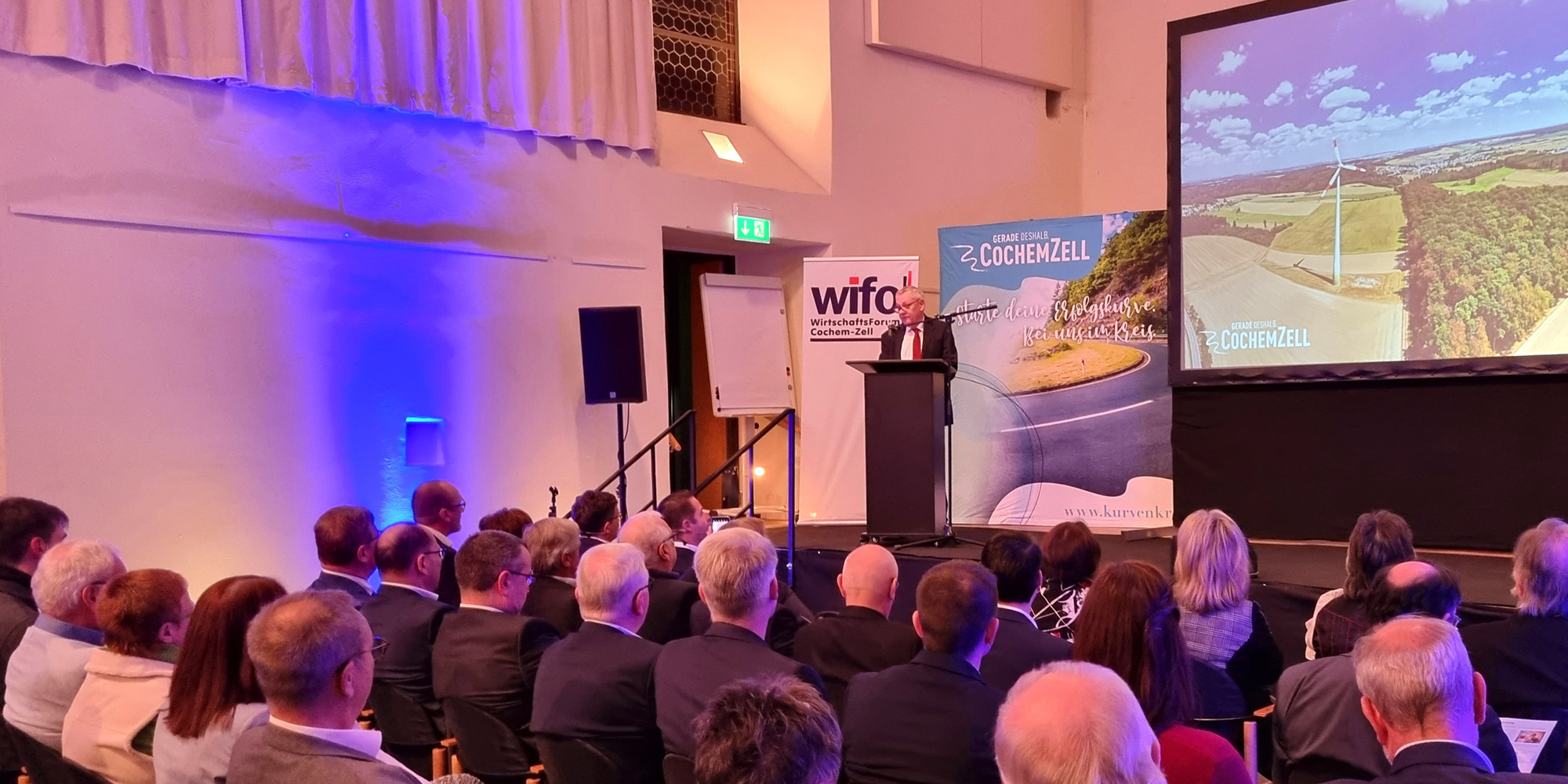 Manfred Schnur beim Jahresempfang Wirtschaft und Tourismus 2023 in Cochem