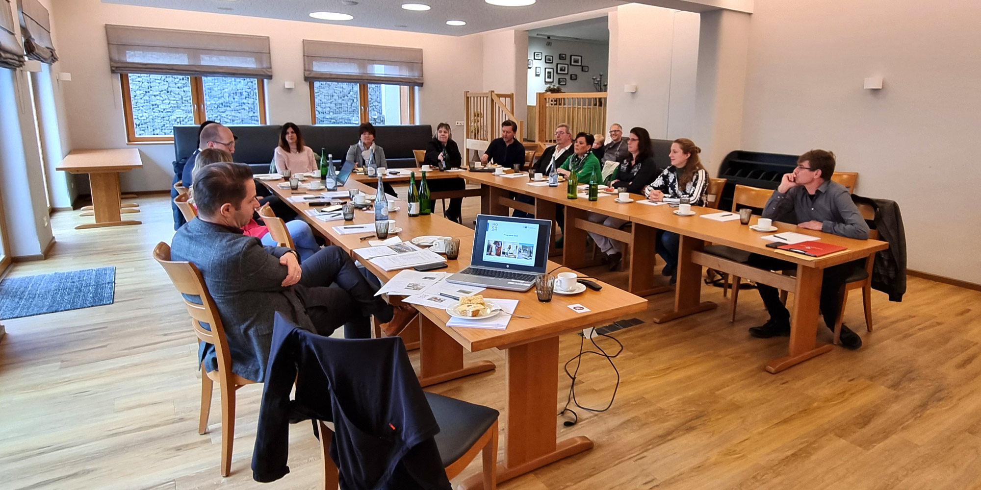 Die Mitglieder des Tourismusclusters besprechen die Maßnahmen für das Jahr 2023